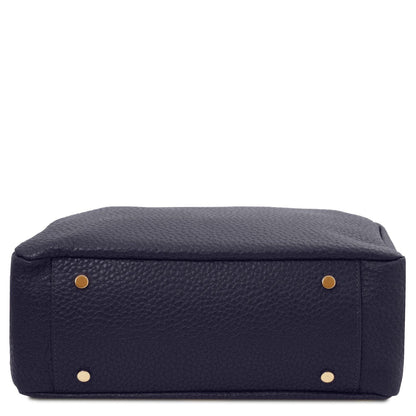 Leder-Schultertaschen Amy - Soft Italian leather shopping bag | TL142385 San Rocco Italia