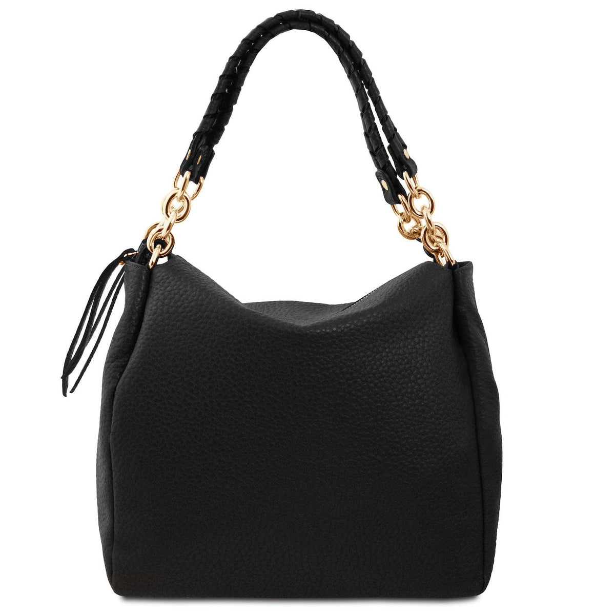 Leder-Schultertaschen Amy - Soft Italian leather shopping bag | TL142385 San Rocco Italia