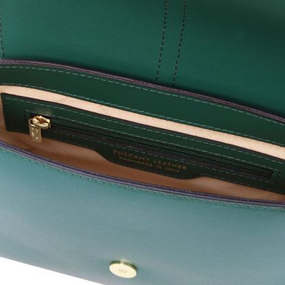 Bolsos de hombro de piel Nausica - Bolso de hombro de piel italiana | TL141598 San Rocco Italia
