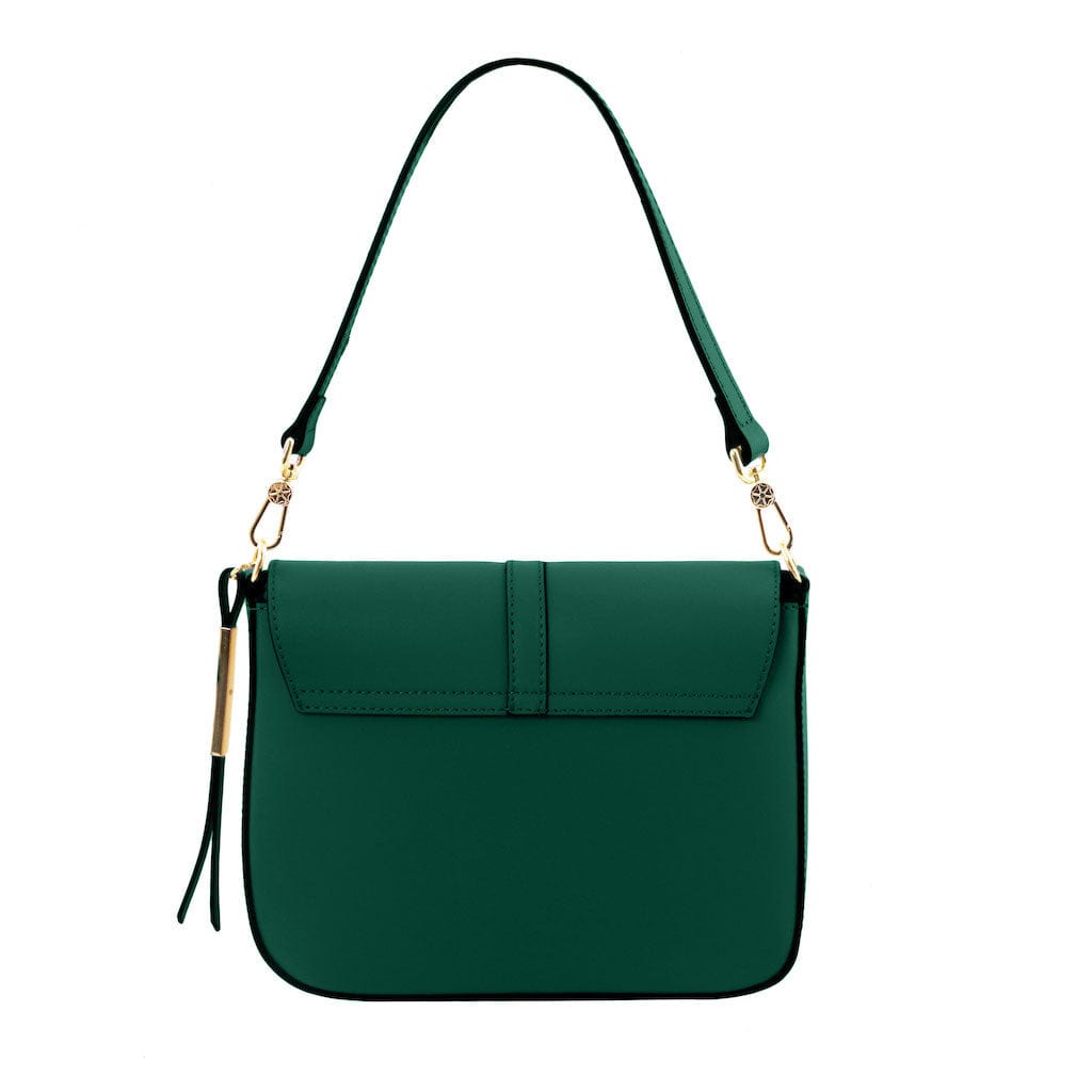 Bolsos de hombro de piel Nausica - Bolso de hombro de piel italiana | TL141598 San Rocco Italia