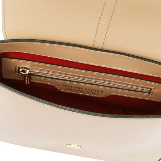 Bolsos de hombro de piel Nausica - Bolso de hombro de piel italiana | TL141598 San Rocco Italia