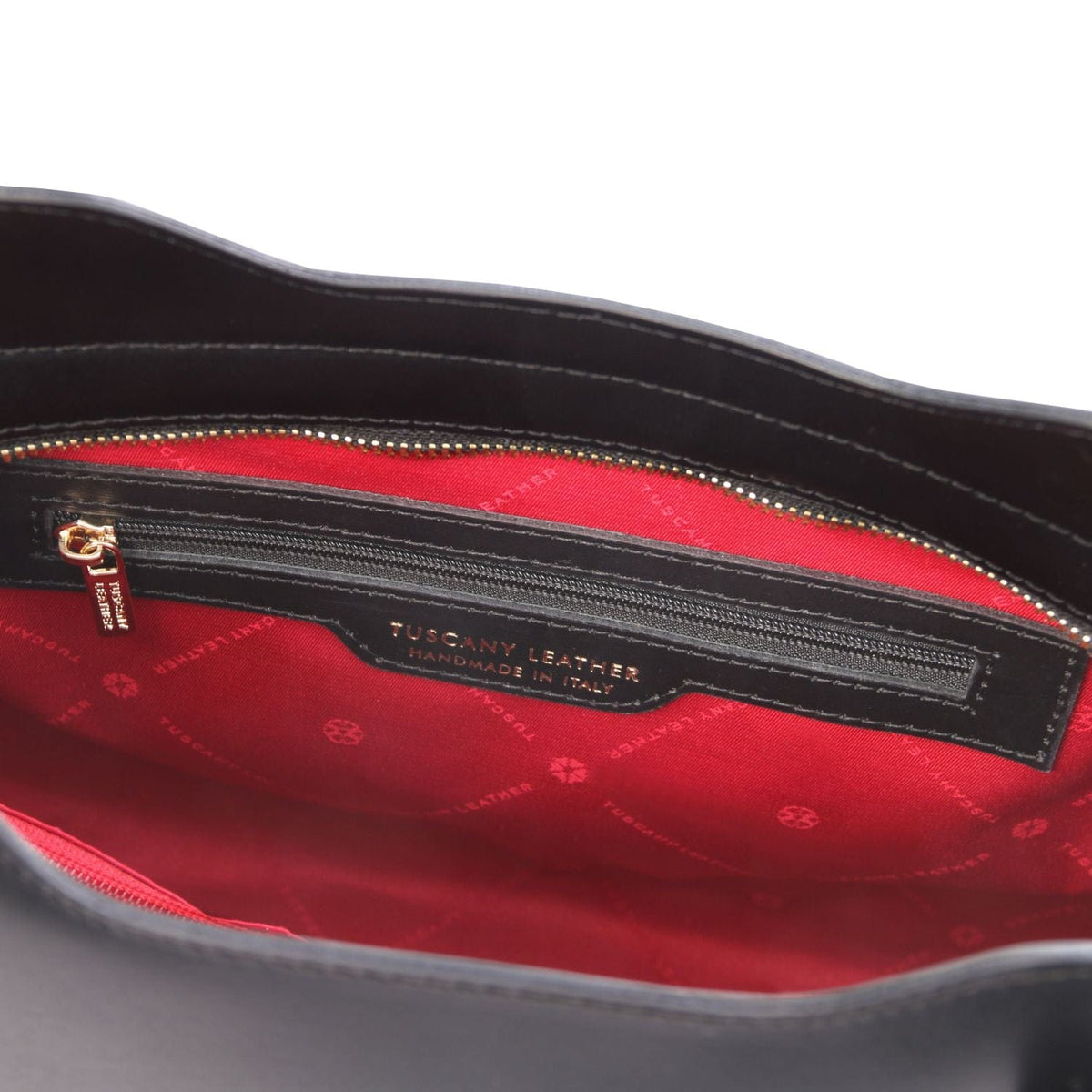 Leather shoulder bags Olimpia - Italian leather tote | TL141412 San Rocco Italia