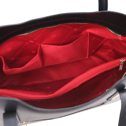 Leather shoulder bags Olimpia - Italian leather tote | TL141412 San Rocco Italia