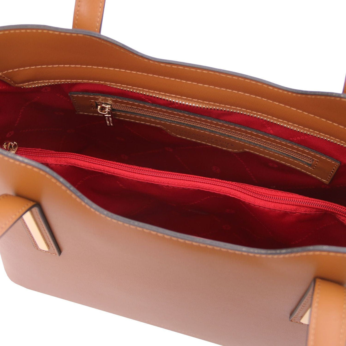 Leather shoulder bags Olimpia - Italian leather tote | TL141412 San Rocco Italia