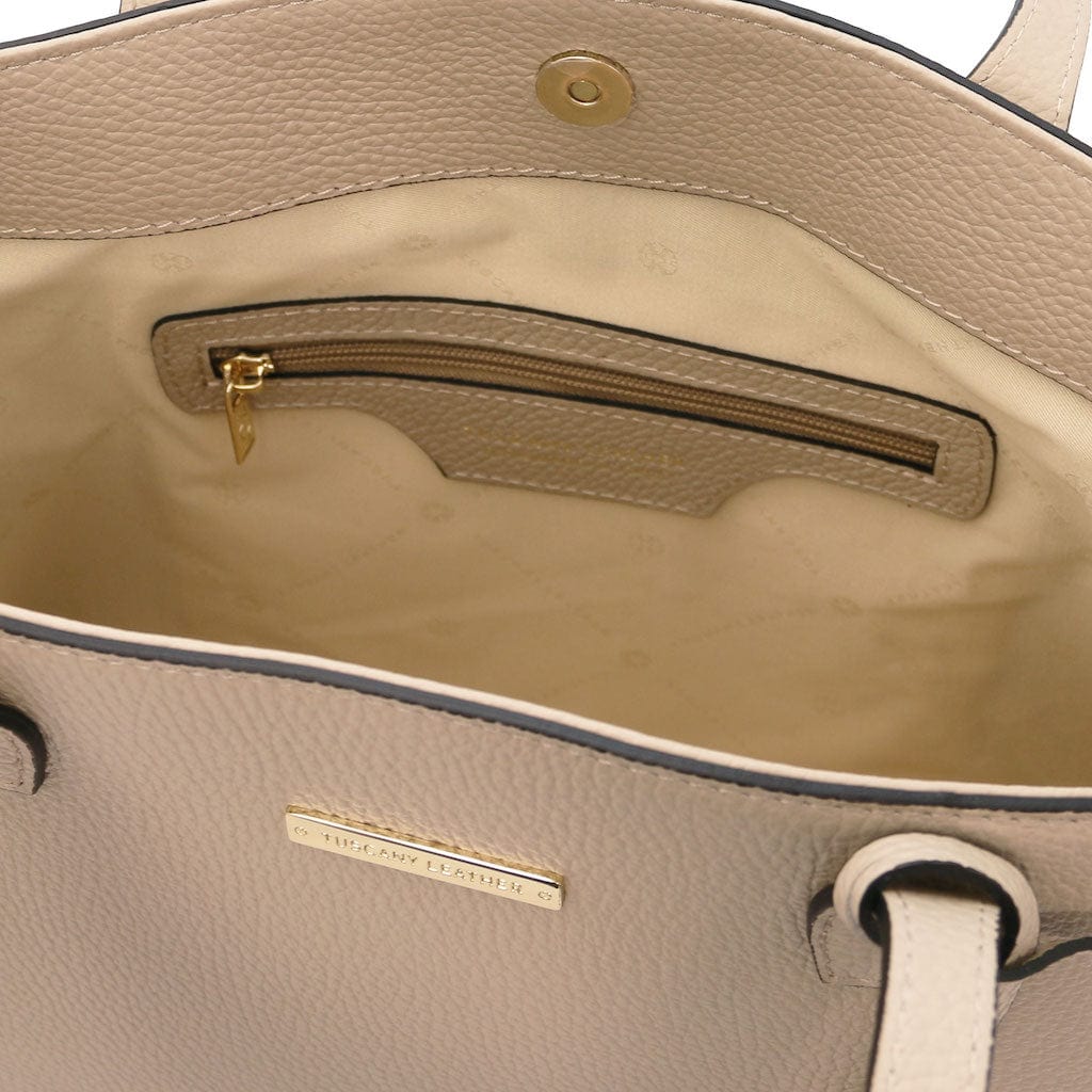 Sacs à l’épaule en cuir TL Bag - Cabas en cuir | TL141828 San Rocco Italia