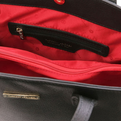 Sacs à l’épaule en cuir TL Bag - Cabas en cuir | TL141828 San Rocco Italia