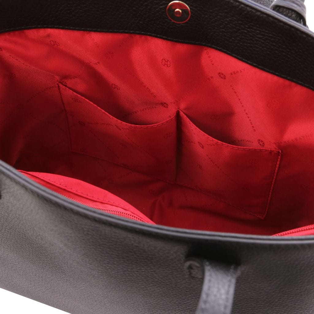 Sacs à l’épaule en cuir TL Bag - Cabas en cuir | TL141828 San Rocco Italia