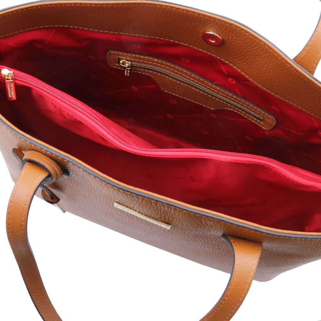 Sacs à l’épaule en cuir TL Bag - Cabas en cuir | TL141828 San Rocco Italia