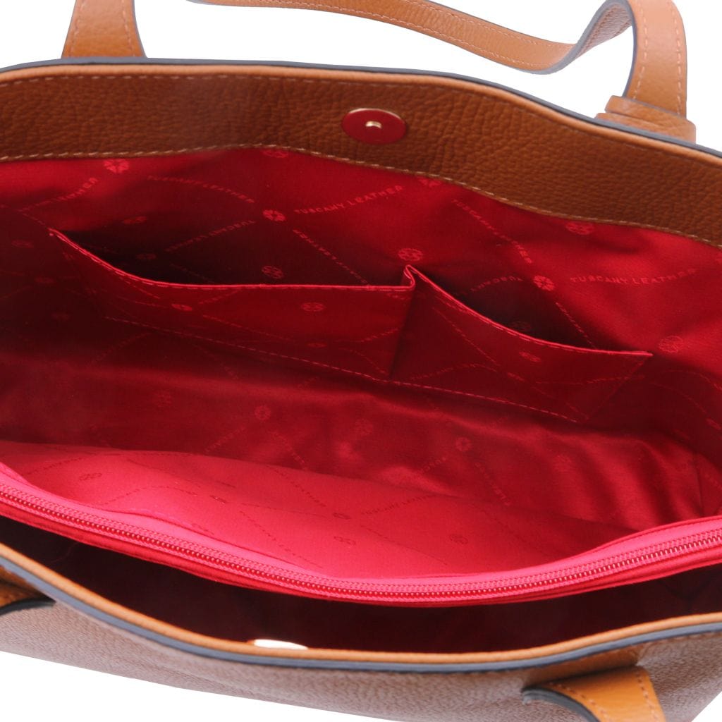 Sacs à l’épaule en cuir TL Bag - Cabas en cuir | TL141828 San Rocco Italia