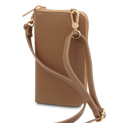 Leather shoulder bags TL Bag - Leather wallet with strap - phone wallet | TL142323 San Rocco Italia