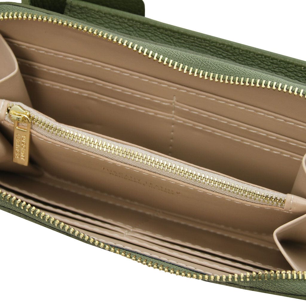 Leather shoulder bags TL Bag - Leather wallet with strap - phone wallet | TL142323 San Rocco Italia