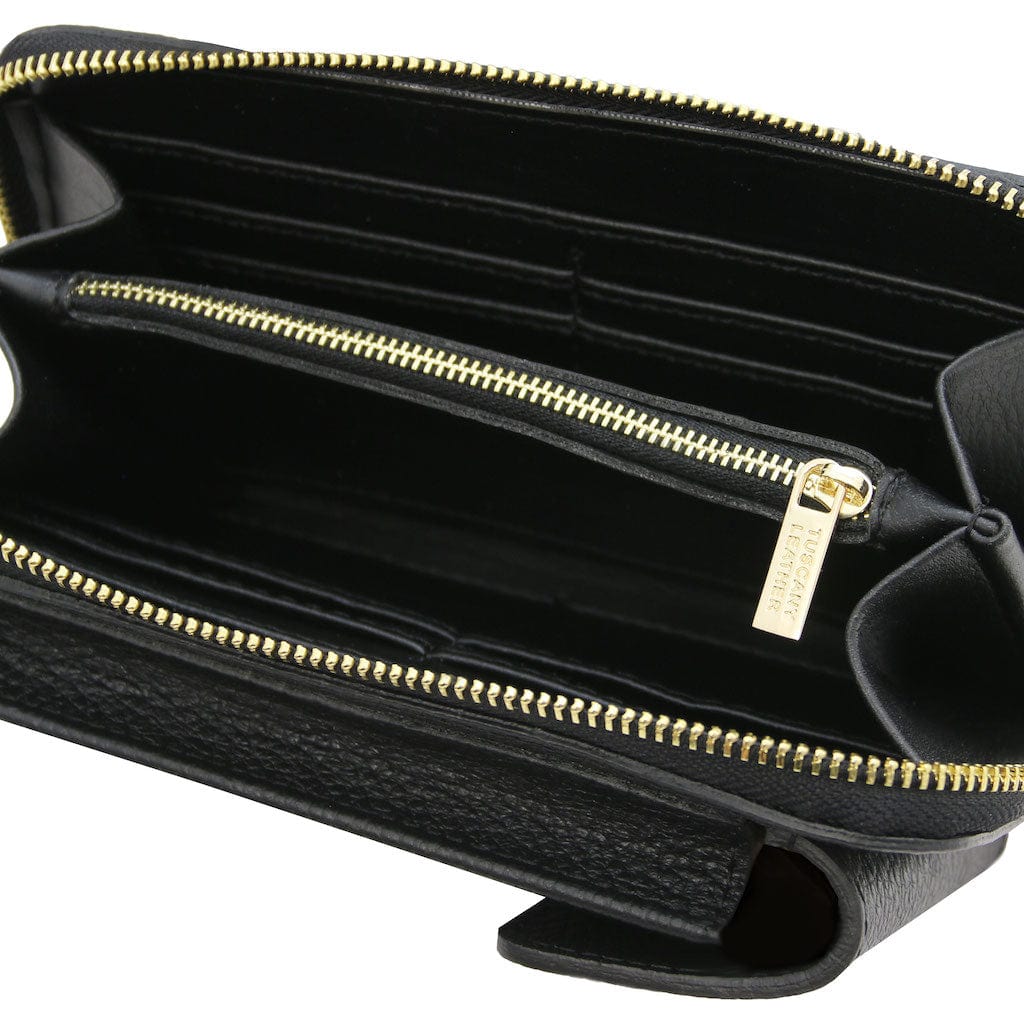 Leather shoulder bags TL Bag - Leather wallet with strap - phone wallet | TL142323 San Rocco Italia