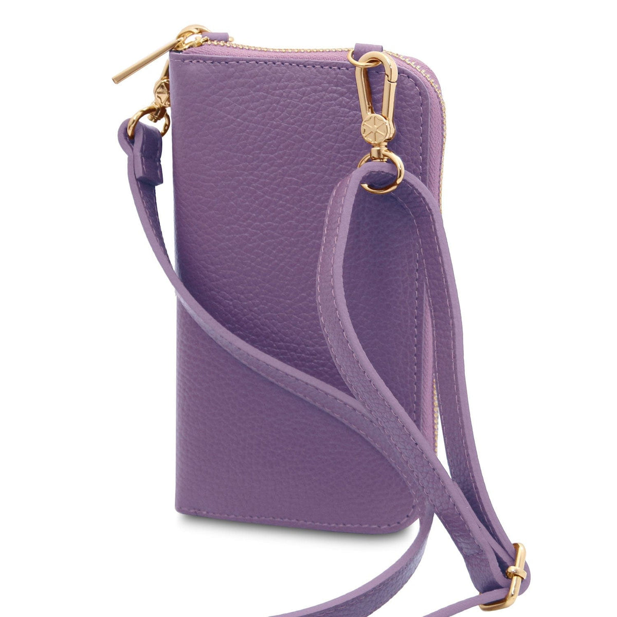 TL Bag - Leather wallet with strap - phone wallet | TL142323 - Premium Leather shoulder bags - Shop now at San Rocco Italia