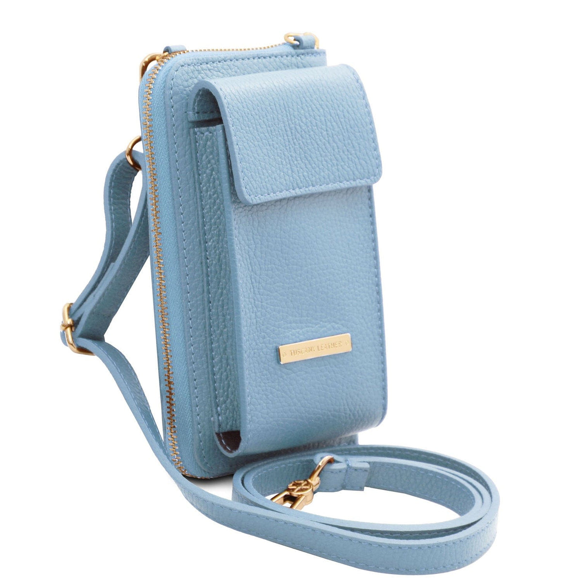 Leather shoulder bags TL Bag - Leather wallet with strap - phone wallet | TL142323 San Rocco Italia