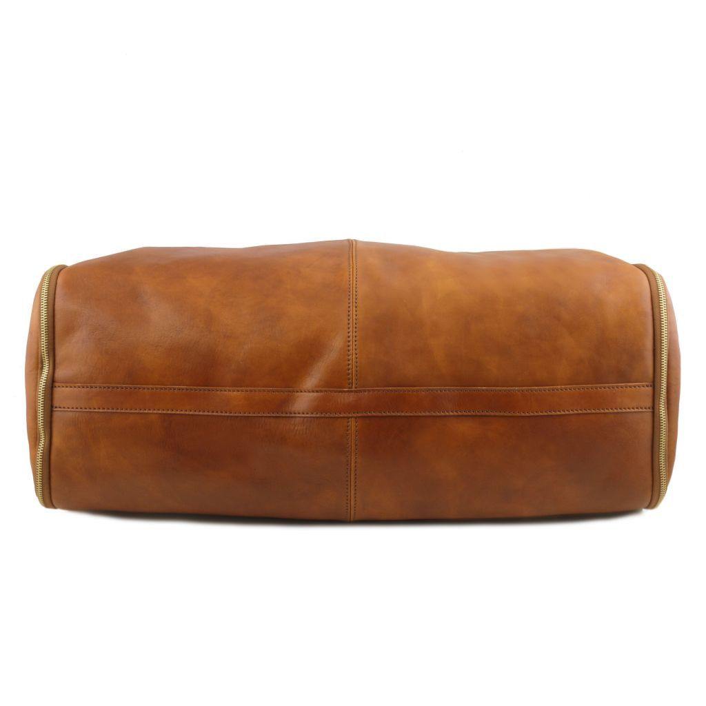 Leather Travel bags Antigua - Leather travel duffle/garment bag | TL142341 suiter bag San Rocco Italia
