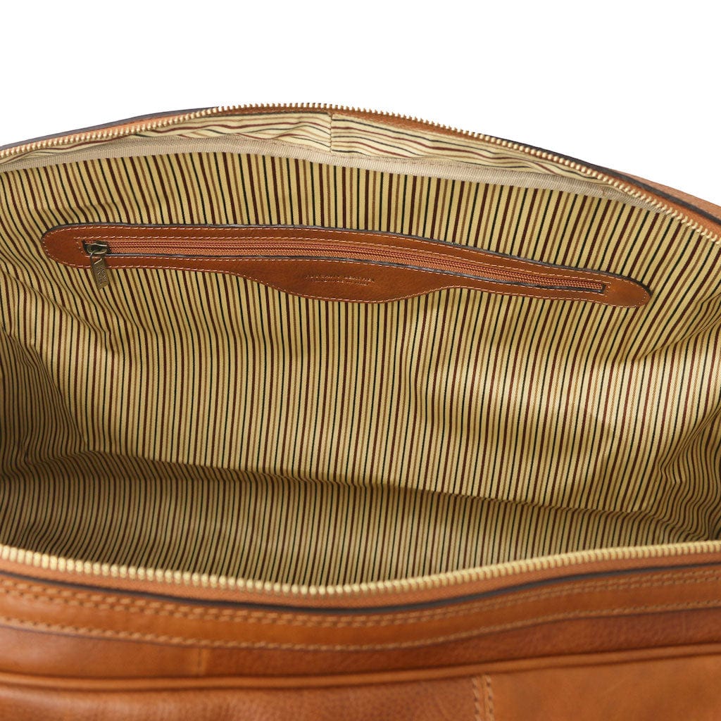 Leder-Reisetaschen Francoforte - Exklusive Weekender-Reisetasche aus Leder | TL142338 San Rocco Italia