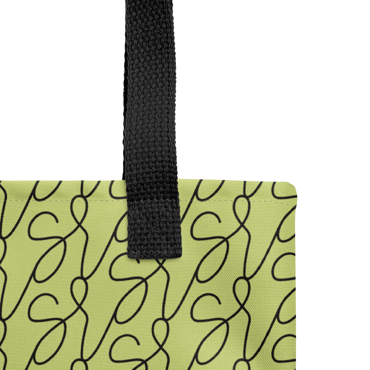 Olive Green Logo Tote Bag San Rocco Italia