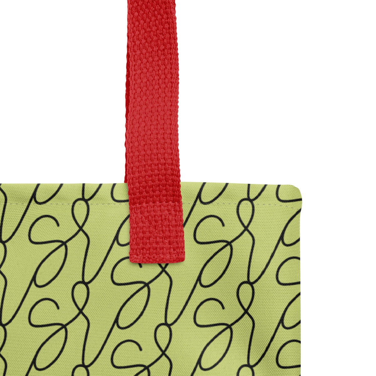 Olive Green Logo Tote Bag San Rocco Italia