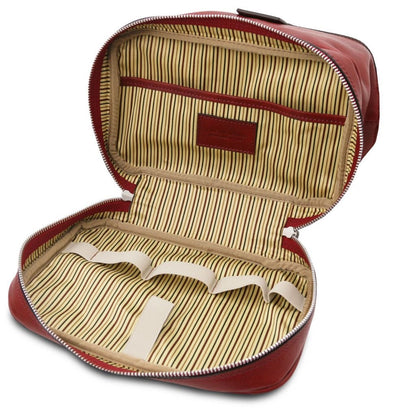Accesorios de viaje de piel Jacob - Neceser de piel | TL142204 San Rocco Italia