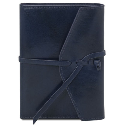Leder-Reiseaccessoires Dunkelblau Lederjournal/Neintizbuch & Nachfüllpapier | TL142027 & TL142046 San Rocco Italia