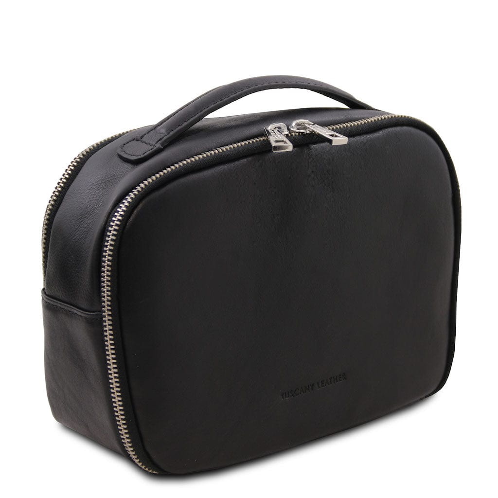 Travel leather accessories Marvin - Leather toiletry bag | TL142326 San Rocco Italia