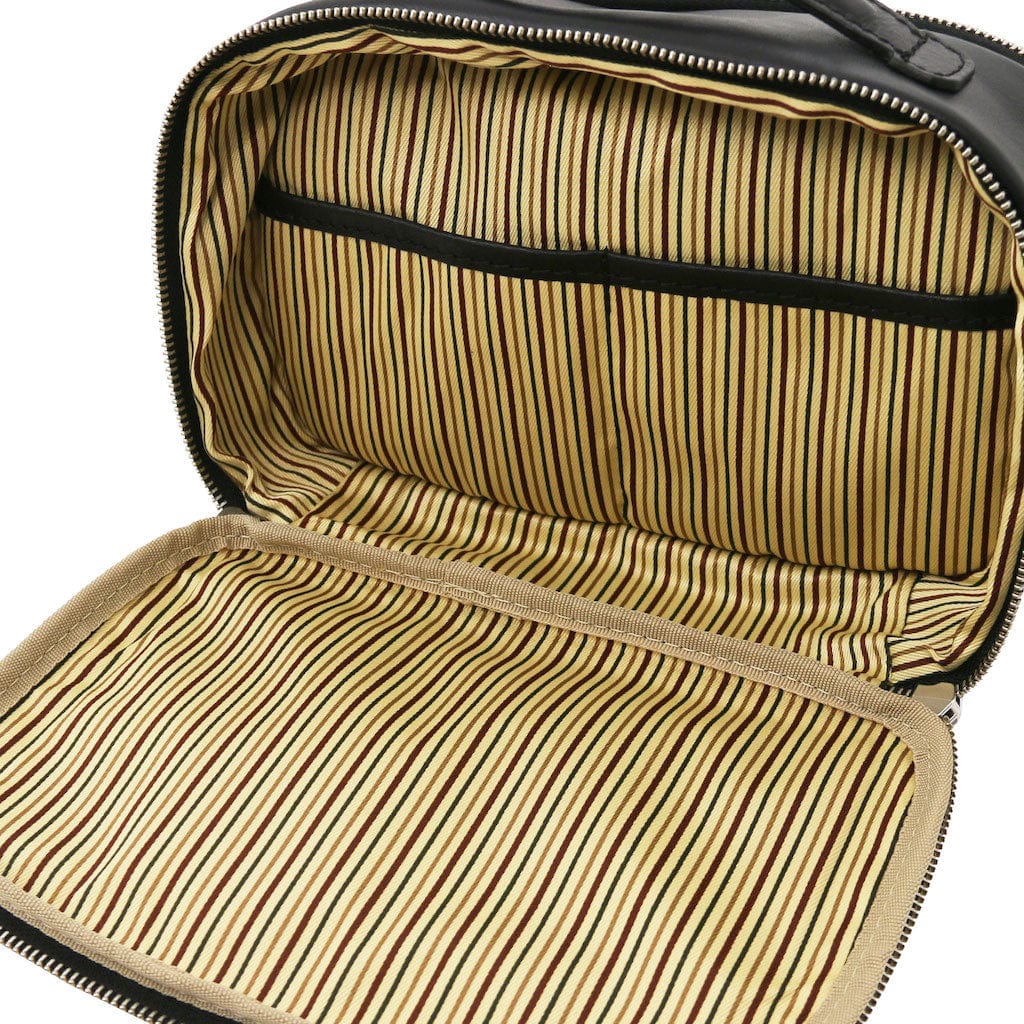 Travel leather accessories Marvin - Leather toiletry bag | TL142326 San Rocco Italia