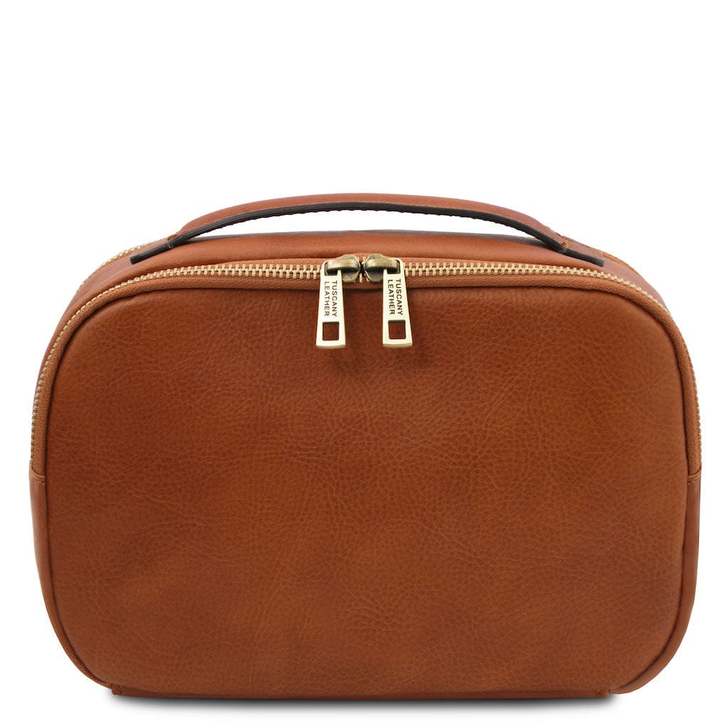 Travel leather accessories Marvin - Leather toiletry bag | TL142326 San Rocco Italia