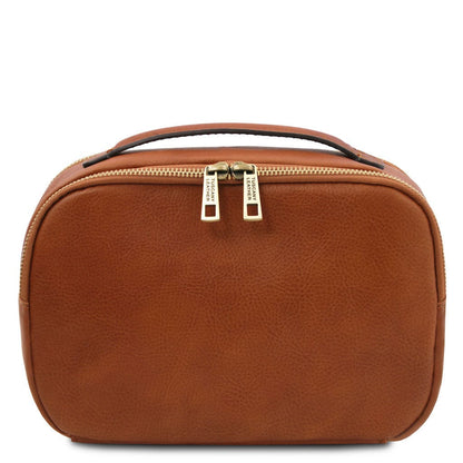 Travel leather accessories Marvin - Leather toiletry bag | TL142326 San Rocco Italia