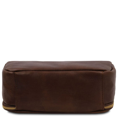 Travel leather accessories Marvin - Leather toiletry bag | TL142326 San Rocco Italia