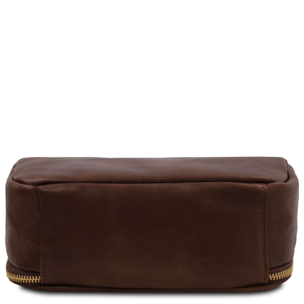 Travel leather accessories Marvin - Leather toiletry bag | TL142326 San Rocco Italia