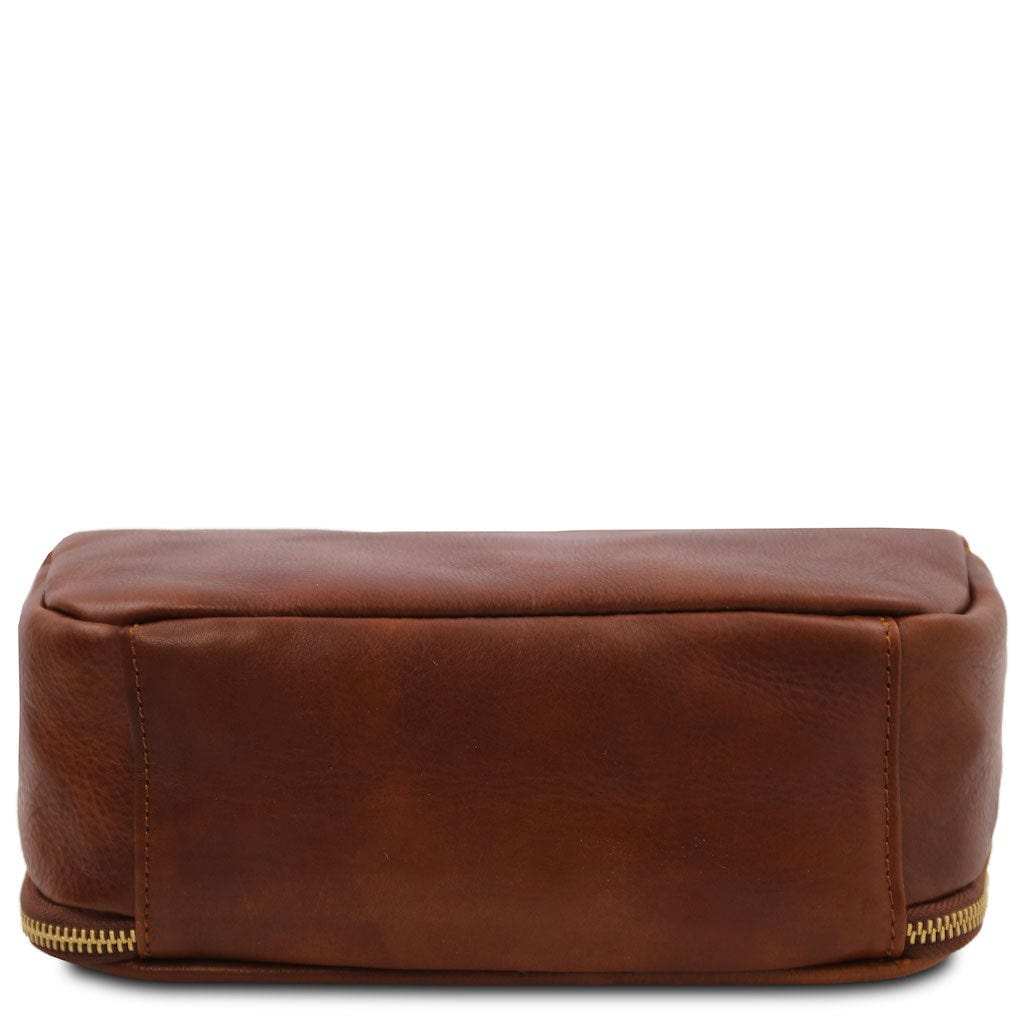 Travel leather accessories Marvin - Leather toiletry bag | TL142326 San Rocco Italia