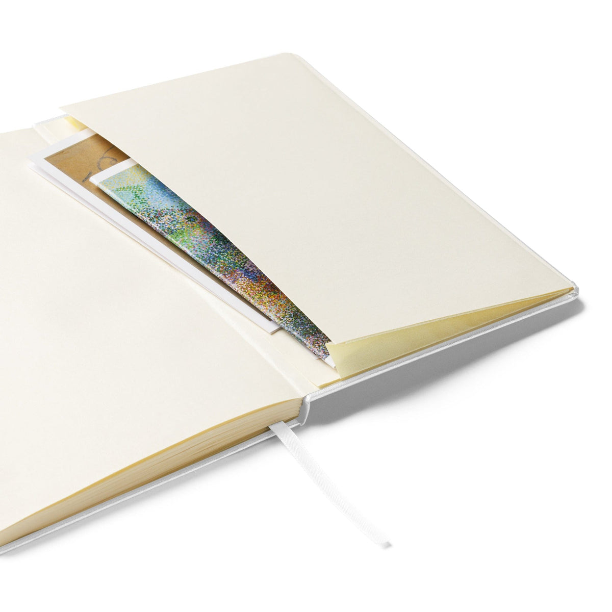 Journals Write to the End Woman and French Poodle Hardcover Bound Journal San Rocco Italia