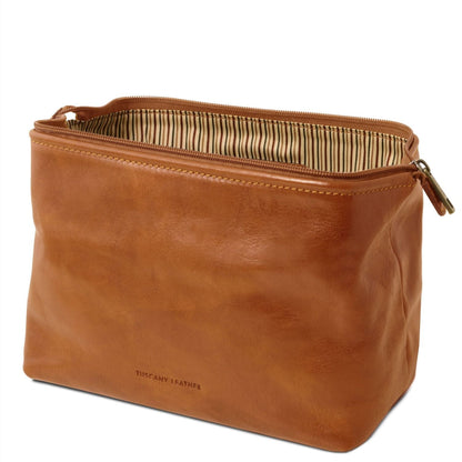Accessori da viaggio in pelle Smarty - Beauty case in pelle opaca - Misura grande | TL141219 San Rocco Italia