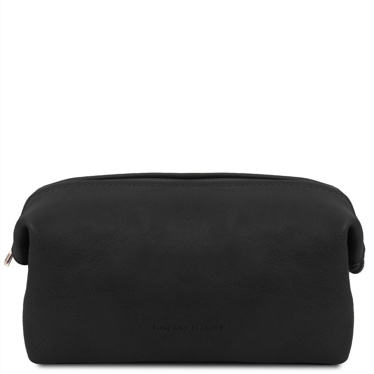 Travel leather accessories Negro Smarty - Leather toiletry bag - Small size | TL141220 San Rocco Italia