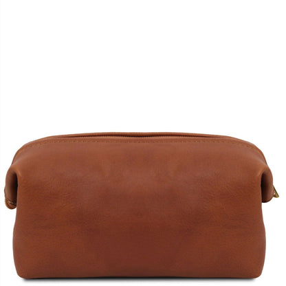 Travel leather accessories Smarty - Leather toiletry bag - Small size | TL141220 San Rocco Italia