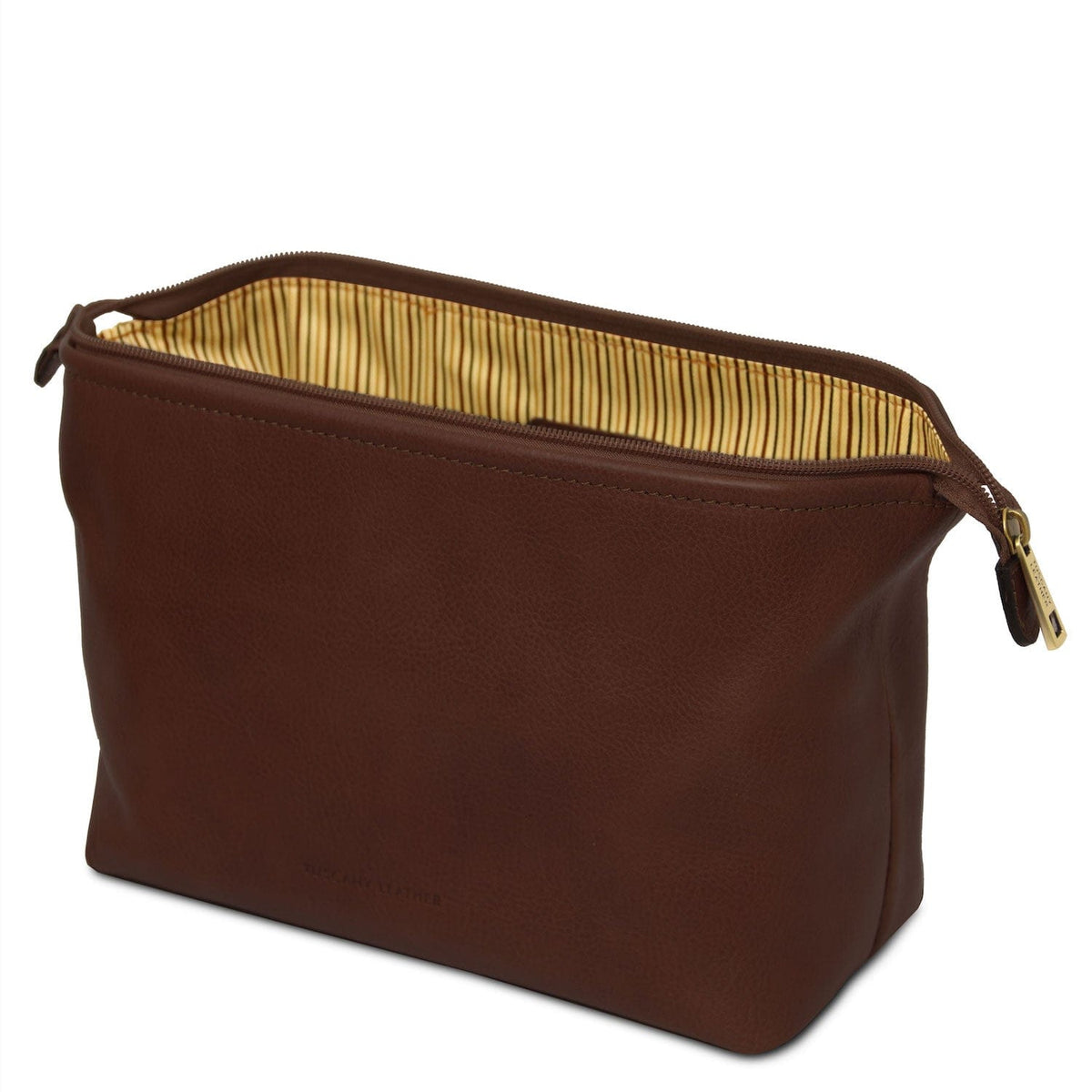 Travel leather accessories Smarty - Leather toiletry bag - Small size | TL141220 San Rocco Italia