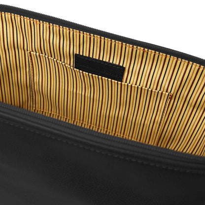 Travel leather accessories Smarty - Leather toiletry bag - Small size | TL141220 San Rocco Italia