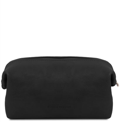 Travel leather accessories Smarty - Leather toiletry bag - Small size | TL141220 San Rocco Italia
