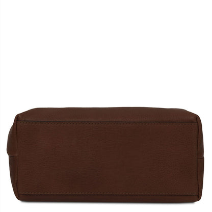 Accessori da viaggio in pelle Smarty - Beauty case in pelle opaca - Misura grande | TL141219 San Rocco Italia