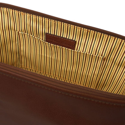 Accessori da viaggio in pelle Smarty - Beauty case in pelle opaca - Misura grande | TL141219 San Rocco Italia