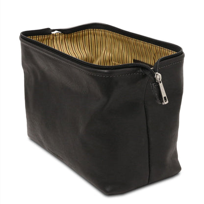 Accessori da viaggio in pelle Smarty - Beauty case in pelle opaca - Misura grande | TL141219 San Rocco Italia