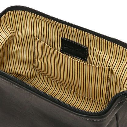 Accessori da viaggio in pelle Smarty - Beauty case in pelle opaca - Misura grande | TL141219 San Rocco Italia