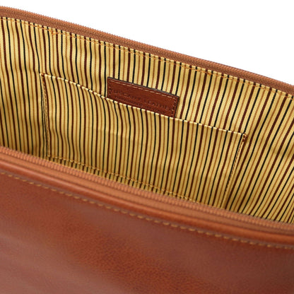 Accessori da viaggio in pelle Smarty - Beauty case in pelle opaca - Misura grande | TL141219 San Rocco Italia