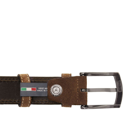 Ceinture décontractée en cuir suédé 35 mm | TL142537