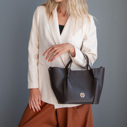 Legame - pele italiana shopping bag - Large size | TL142481