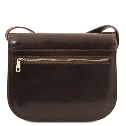 Greta - leather saddle bag | TL141958