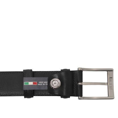 Cinturón clásico de piel plena flor de 35 mm | TL142532
