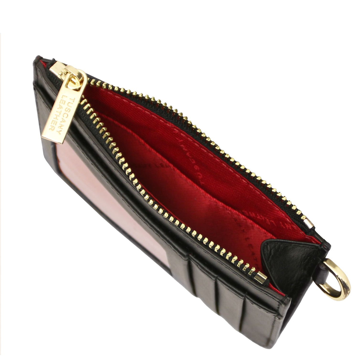 Porte-cartes en cuir avec anse | TL142544