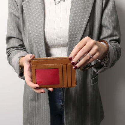 Porte-cartes en cuir avec anse | TL142544