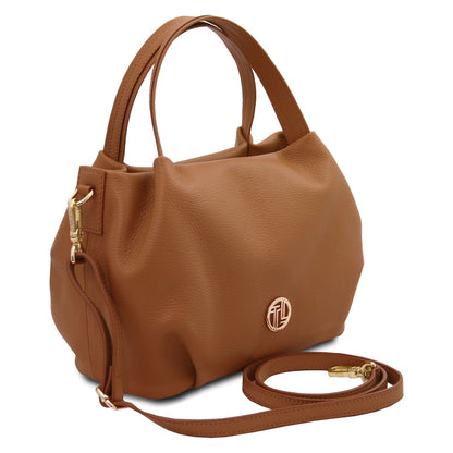 Nora - Soft leather handbag | TL142372